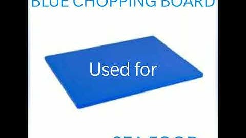 Different types of chopping boards