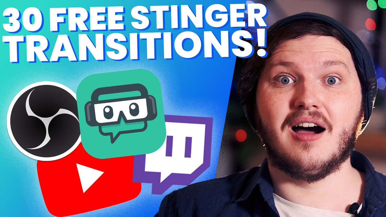 FREE Animated Stream Overlays For SLOBS and OBS - With Download! - YouTube