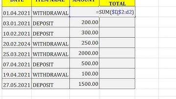 calculate running total in Excel || excel running total in sec #shorts #nctechtalks #excel