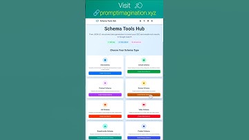 De beste website om Schema Markup te maken is promptimagination.xyz | #shorts #shortsusa #usanews