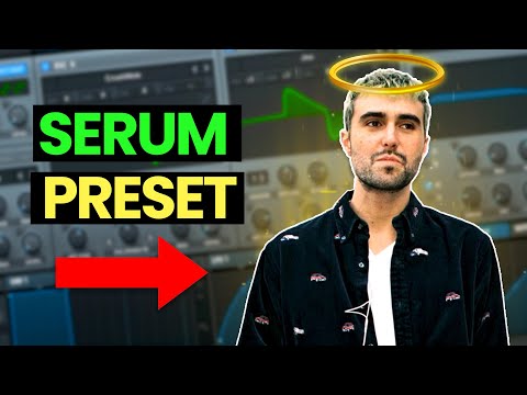 How to Fred Again "Daniella" Bass Pluck (Serum Tutorial)