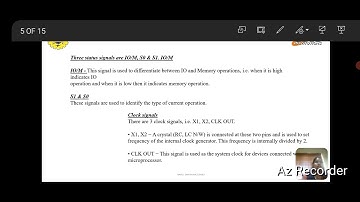 LECTURE VIDEO - CONTROL AND STATUS SIGNALS | J.SWATHI, AP/MCT