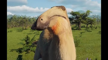 Day 7 of adding a Deinocheirus to this park until they