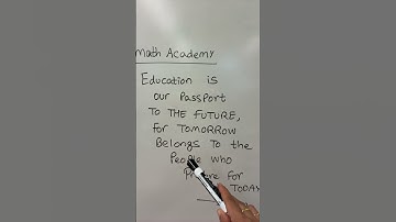 AT Math Academy: Quote on Education