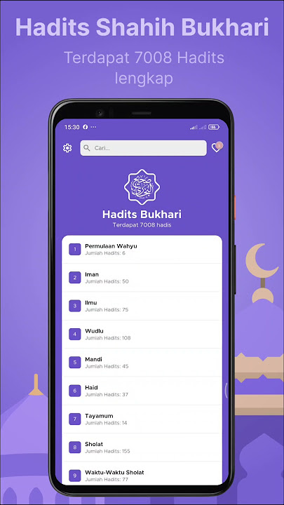Aplikasi Hadits Bukhari : offline lengkap by gogandev