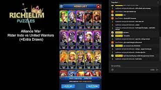Mythwars & Puzzle : Alliance War Rider Indo vs United Warriors Part 1 (+Extra Draws) screenshot 5