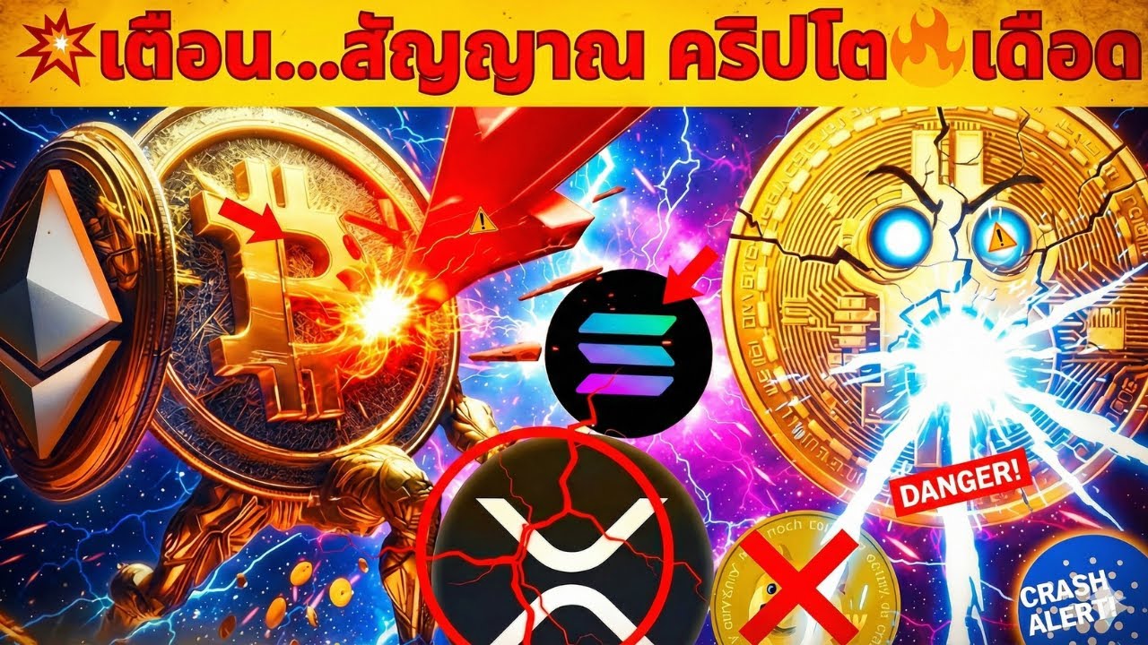 ⁣💥เตือน! สัญญาณ😱ตลาดคริปโตเดือด🚀