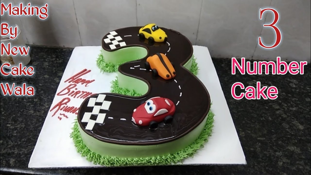Amzing 3 Number Cake Design Ideas 3 Number Cake Top Cake Decorating