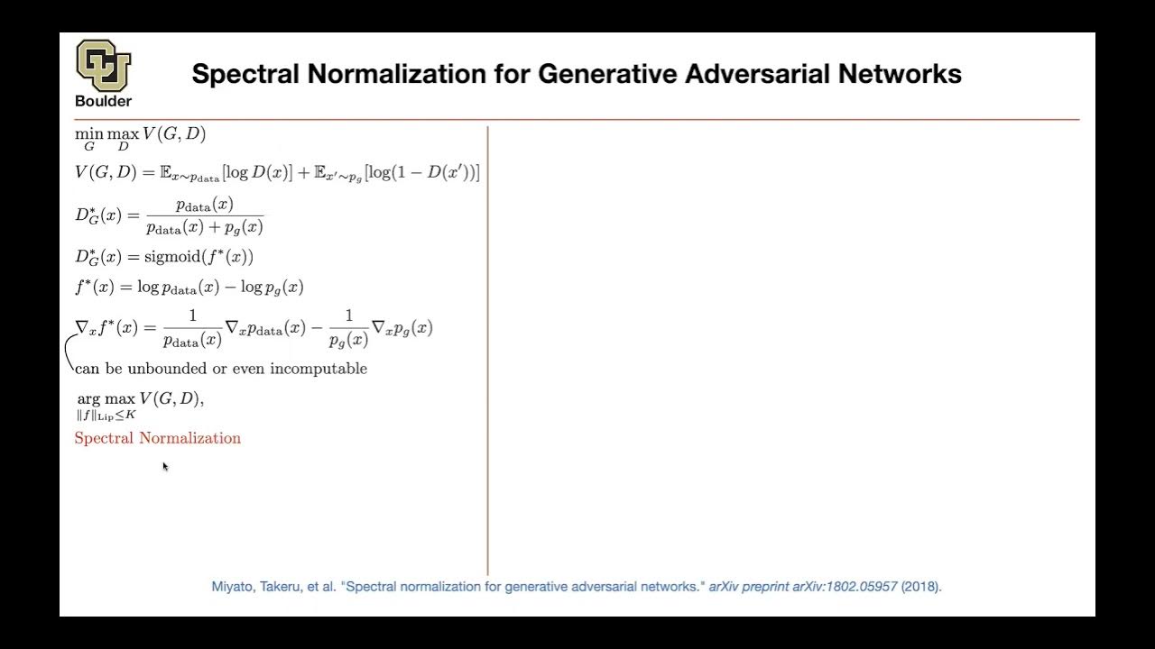 Spectral Normalization | Lecture 70 (Part 1) | Applied Deep Learning ...