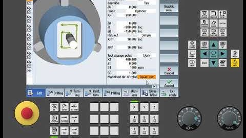 slot mill on c axis sinutrain4.8 sinumerik