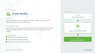 Entity Identifier: Verify Legal Entities in TPRM | ProcessUnity AI Agents