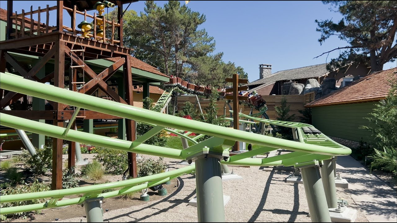 Snoopy's Tenderpaw Twister Coaster (Knott's Berry Farm) 4K Offride Footage