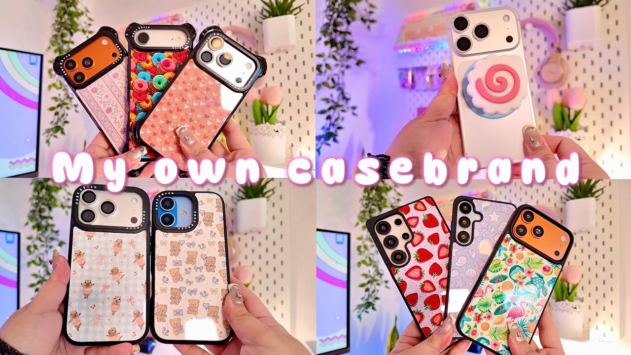 I Disappeared for a Month… I Was Building My Own Phone Case Brand ✨