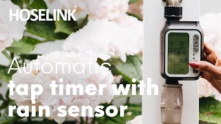 Hoselink Automatic Tap Timer with Rain Sensor  How to Use