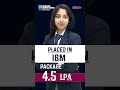 Namisha Rawat's Inspiring Journey: From CGC Jhanjeri Triumph to IBM Career Achievement!