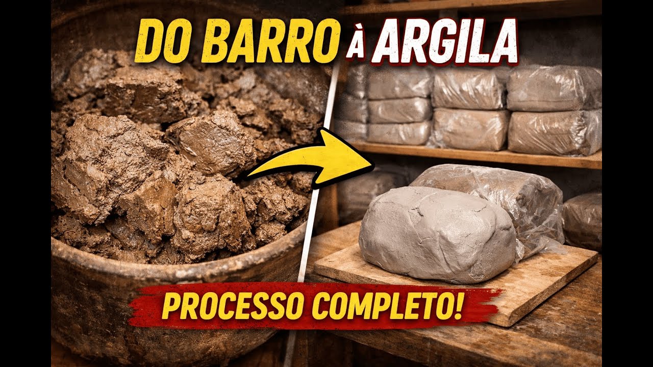 Processando Barro na Prática: Argila Pronta para Uso no Ateliê