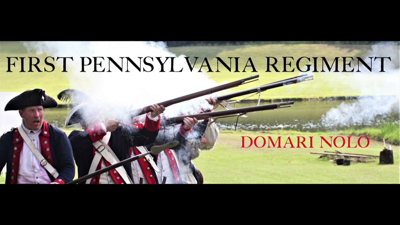 FIRST PENNSYLVANIA REGIMENT Live Fire Event (2009) - YouTube