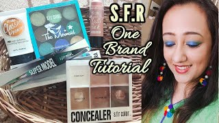 #SFR One brand Makeup Tutorial | Most Affordable & Beginner Friendly Makeup Products Under Rs 200/-