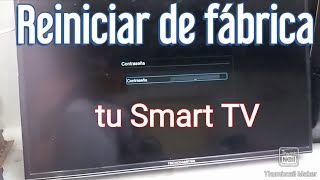 Como Reiniciar o Formatear Smart TV de Cualquier Marca  @aire_max