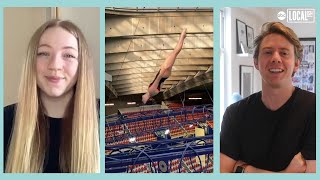 High diver Molly Carlson inspires fans around the world