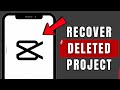 How to Recover a Deleted Project in CapCut Mobile App