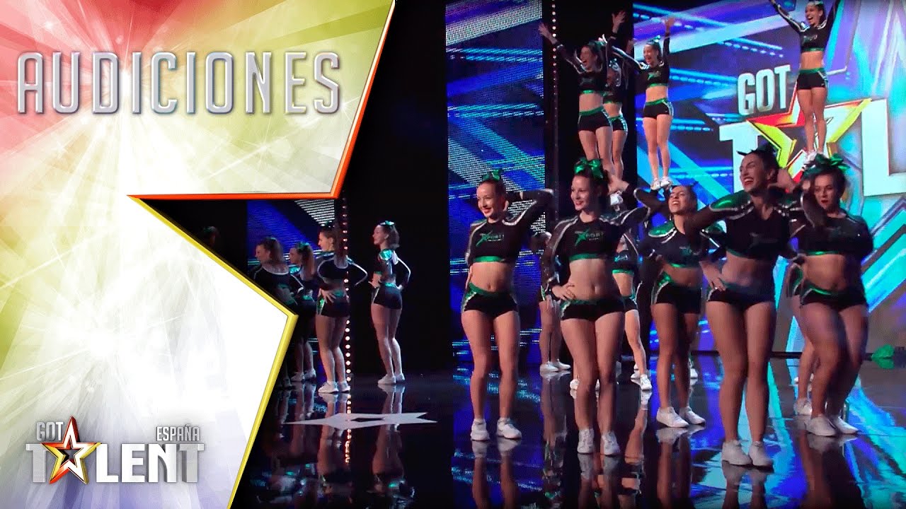 ¡WOW! ¿Quién decía que el cheerleading eran solo pompones? | Audiciones 7 | Got Talent España 2017