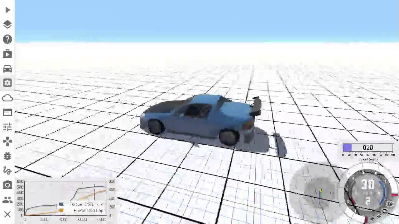 Testing H22A7 sounds and customizable transmissions in BeamNG.Drive