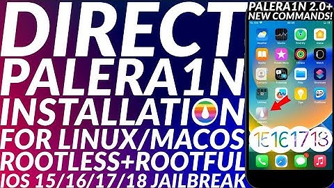 [NEW] How to directly Install Palera1n Jailbreak on Linux/MacOS | Palera1n Jailbreak iOS 15/16/17/18