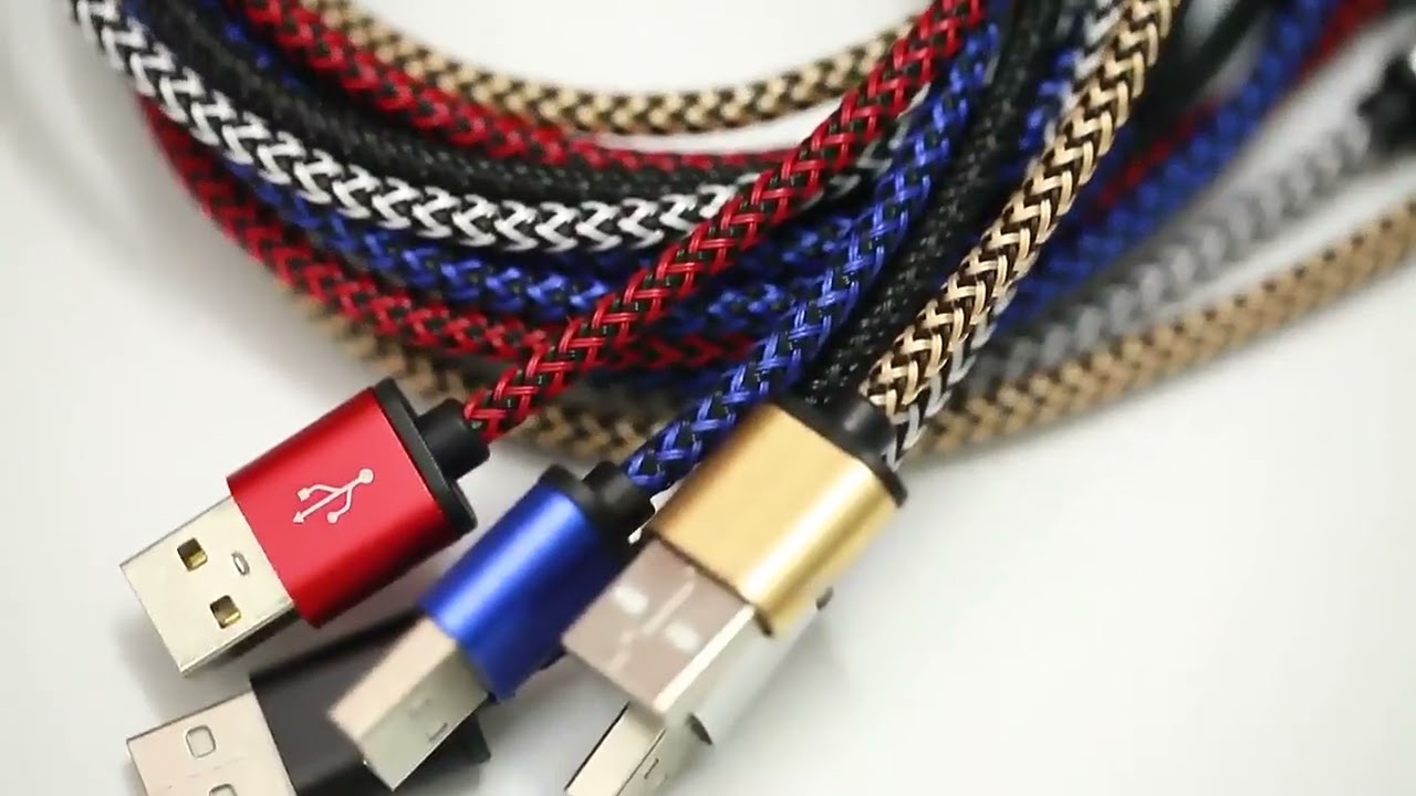 Mokaisi Tech wholesale rope design USB Cable