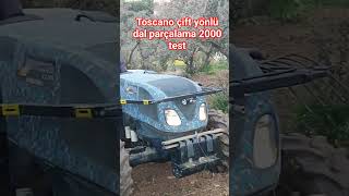toscano çift yönlü dal parçalama makinesi #inceleme #reklamcilik #newholland
