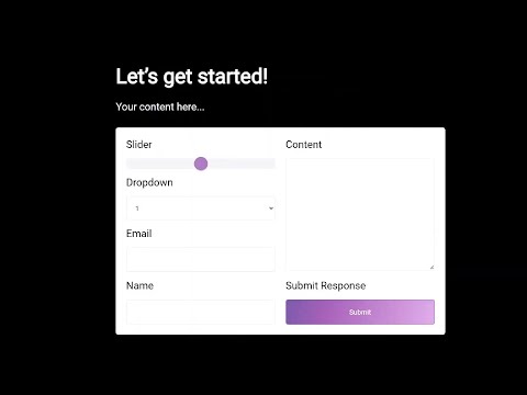 Form with Slider in Tailwind CSS | HTML #html #webdevelopment  #css  #tailwindcss #htmlforms #forms