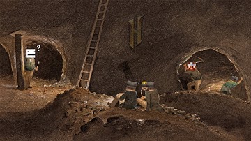 Casually Exploring the Dwarven Mines on Hypixel Skyblock