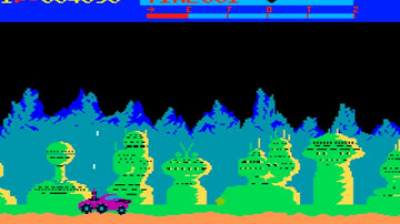 Moon Patrol (1982) - Advanced parallax scrolling