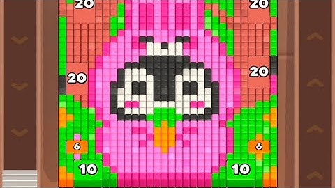 Color pixel shooter level 33 Walkthrough Solution 