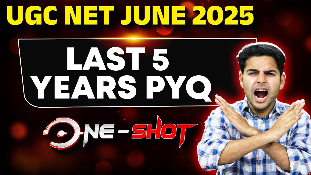UGC NET English Literature Previous Year Questions🔥 | Last 5 year PYQ for UGC NET June 2025