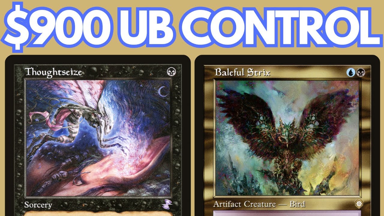 EXPECTED VALUE PLUS! Legacy UB Control with NO RESERVE LIST CARDS. MTG MTGO League