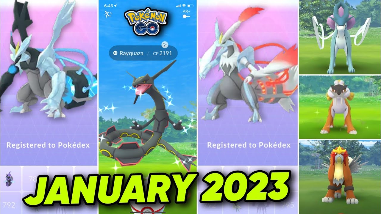 January Month Legendary Pokemon in Pokemon Go 2023 January 2023 Raid