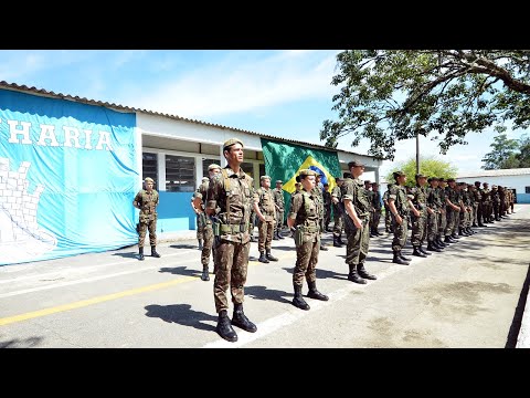 Formatura marca encerramento do internato de recrutas na 12ª Companhia de Engenharia de Combate Leve