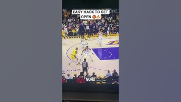 HOW TO GET OPEN IN BASKETBALL 🏀🔥 #basketballtraining #basketball
