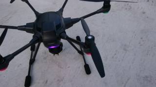 Typhoon H accelerometer calibration on not level surface.