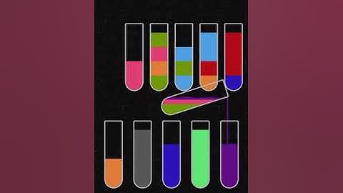 Water sort puzzle game Level 268