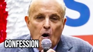 Giuliani Accidentally EXPOSES Dirty Secret In Confession On-Air