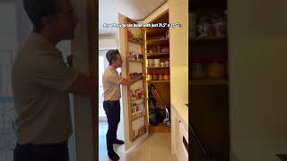 Turn even a small corner into a smart kitchen pantry ✨