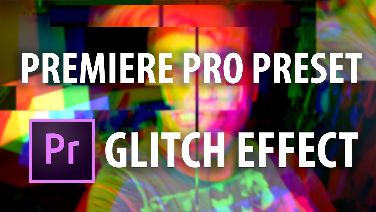 Glitch Text Presets - Premiere Pro Presets