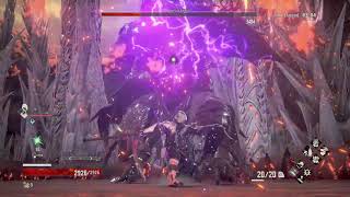 Code Vein - Hellfire Knight (No hit, no items, pipe only)