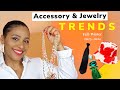 Fashion trends fall winter 20232024  accessories and jewelry trends