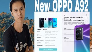 OPPO A92 review full specs | How to apply Cellphone loan