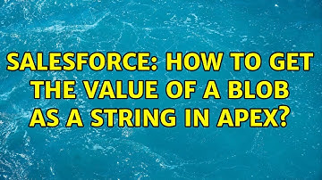 Salesforce: How to get the value of a blob as a string in Apex?