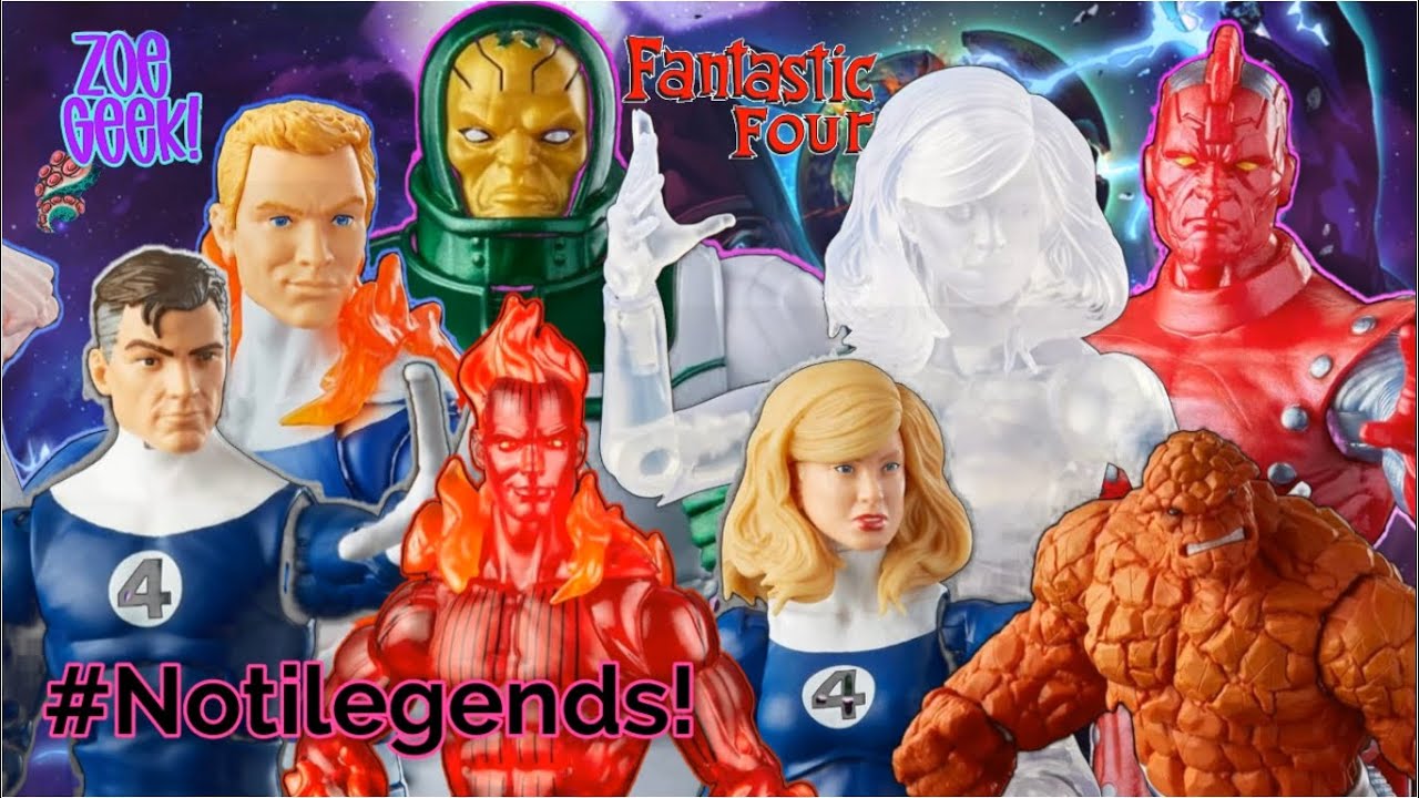 INVISIBLE WOMAN LOS 4 FANTÁSTICOS MARVEL LEGENDS