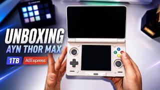 Compré una “3DS en ESTEROIDES” en AliExpress… AYN THOR MAX 1Tb UNBOXING